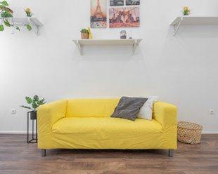 Мебель в желтых тонах – вызов стандартным решениям в Краснокамске - krasnokamsk.magazinmebel.ru | фото