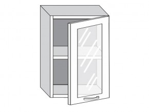 1.50.3 Шкаф настенный (h=720) на 500мм с 1-ой стекл. дверцей в Краснокамске - krasnokamsk.magazinmebel.ru | фото