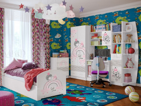 Детская комната Юниор-2 Принцесса 1 в Краснокамске - krasnokamsk.magazinmebel.ru | фото