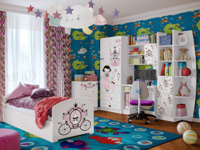 Детская комната Юниор-2 Принцесса в Краснокамске - krasnokamsk.magazinmebel.ru | фото