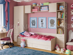 Детская комната Вега 1 Дуб беленый в Краснокамске - krasnokamsk.magazinmebel.ru | фото