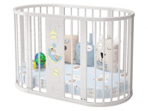 Детская кроватка белая Эстель в Краснокамске - krasnokamsk.magazinmebel.ru | фото