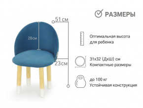 Детский мягкий стул Stumpa морской в Краснокамске - krasnokamsk.magazinmebel.ru | фото - изображение 2