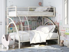 Двухъярусная кровать Виньола 2 слоновая кость в Краснокамске - krasnokamsk.magazinmebel.ru | фото
