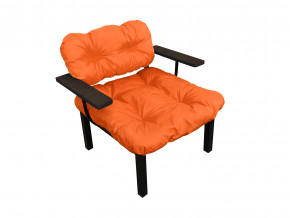 Кресло Дачное оранжевая подушка в Краснокамске - krasnokamsk.magazinmebel.ru | фото