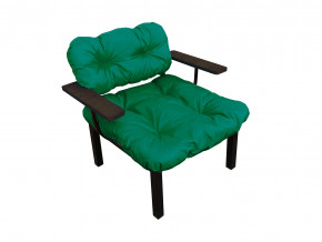 Кресло Дачное зелёная подушка в Краснокамске - krasnokamsk.magazinmebel.ru | фото - изображение 1