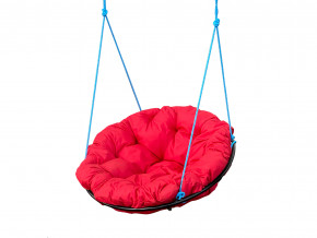 Кресло Папасан подвесное красная подушка в Краснокамске - krasnokamsk.magazinmebel.ru | фото