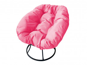 Кресло Пончик без ротанга розовая подушка в Краснокамске - krasnokamsk.magazinmebel.ru | фото