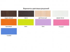 Кровать чердак Малыш 70х160 белый с фасадом для рисования феритейл в Краснокамске - krasnokamsk.magazinmebel.ru | фото - изображение 2