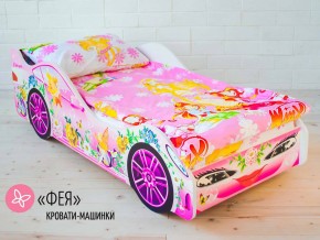 Кровать детская машина Фея в Краснокамске - krasnokamsk.magazinmebel.ru | фото