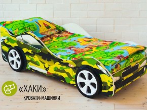 Кровать детская машина Хаки в Краснокамске - krasnokamsk.magazinmebel.ru | фото - изображение 2