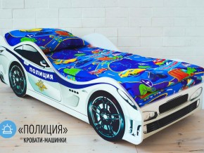 Кровать детская машина Полиции в Краснокамске - krasnokamsk.magazinmebel.ru | фото