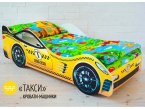Кровать детская машина Такси в Краснокамске - krasnokamsk.magazinmebel.ru | фото