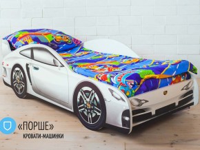 Кровать детская машинка Порше в Краснокамске - krasnokamsk.magazinmebel.ru | фото