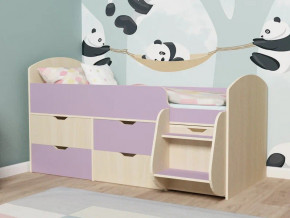 Кровать Малыш-7 Дуб-Ирис в Краснокамске - krasnokamsk.magazinmebel.ru | фото