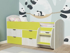 Кровать Малыш-7 Винтербер-Лайм в Краснокамске - krasnokamsk.magazinmebel.ru | фото - изображение 1