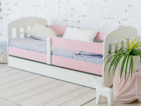 Кровать Малыш с ящиком розовый в Краснокамске - krasnokamsk.magazinmebel.ru | фото
