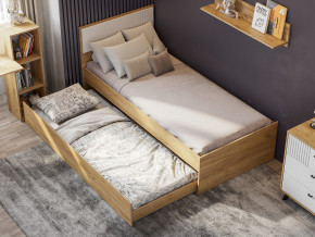 Кровать одинарная Милан выкатная с настилом в Краснокамске - krasnokamsk.magazinmebel.ru | фото