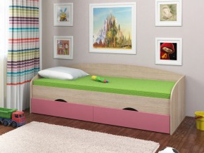 Кровать Соня 2 сонома-розовый в Краснокамске - krasnokamsk.magazinmebel.ru | фото