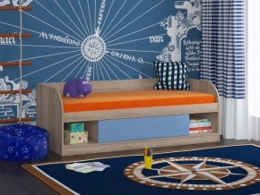 Кровать Соня 4 сонома-голубой в Краснокамске - krasnokamsk.magazinmebel.ru | фото