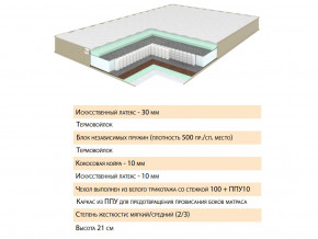 Матрас Тиссая 160х200 в Краснокамске - krasnokamsk.magazinmebel.ru | фото - изображение 2