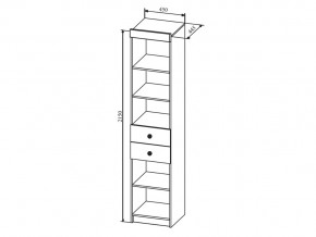 Стеллаж Сканди СД450.1 в Краснокамске - krasnokamsk.magazinmebel.ru | фото - изображение 2